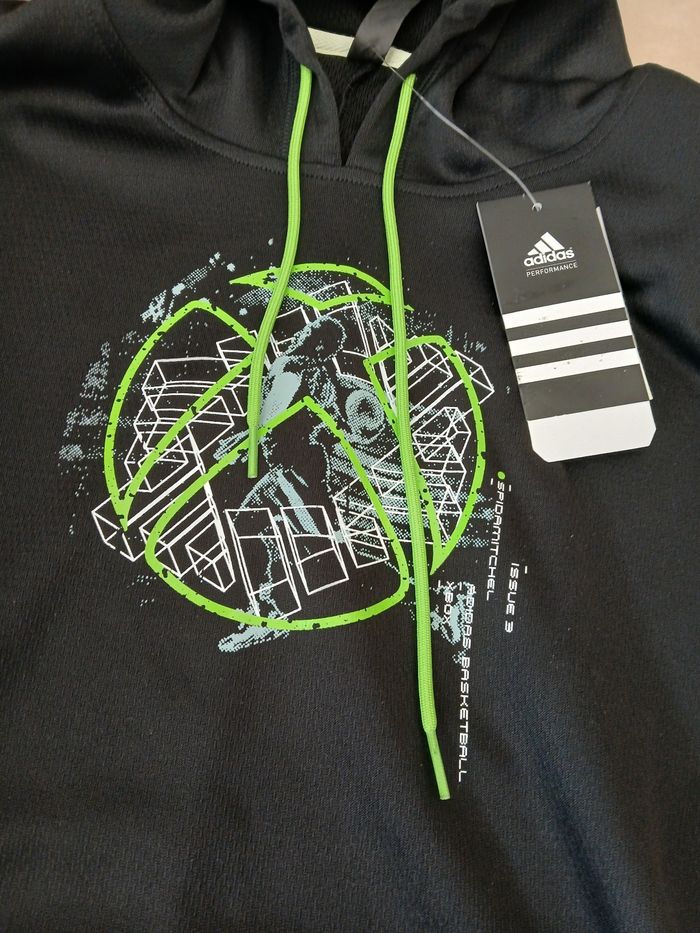 Sweat Adidas DM Hoodie taille M - photo numéro 2