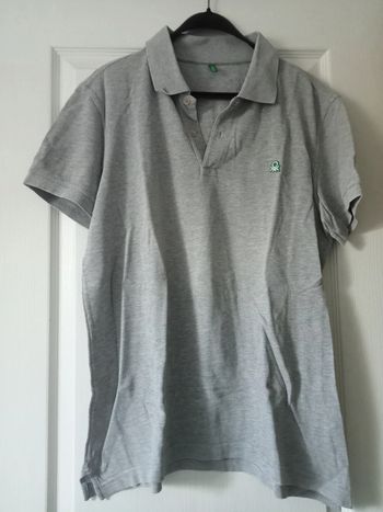 polo benetton courtes manches taille XL