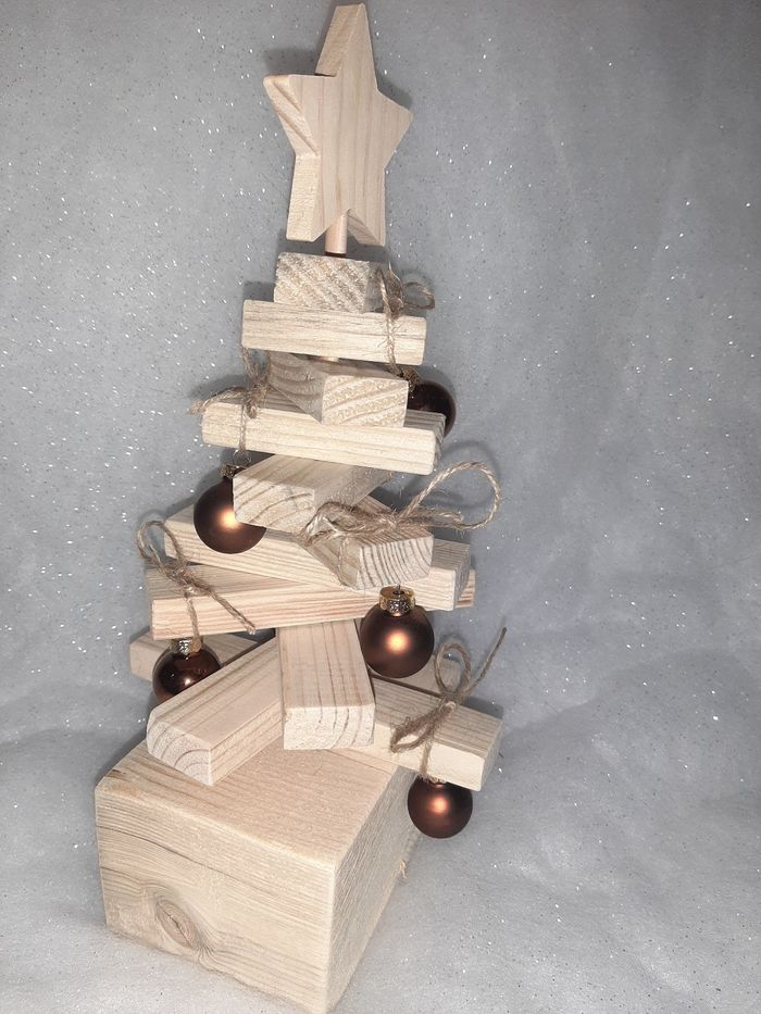 Sapin en bois 🎄 - photo numéro 2