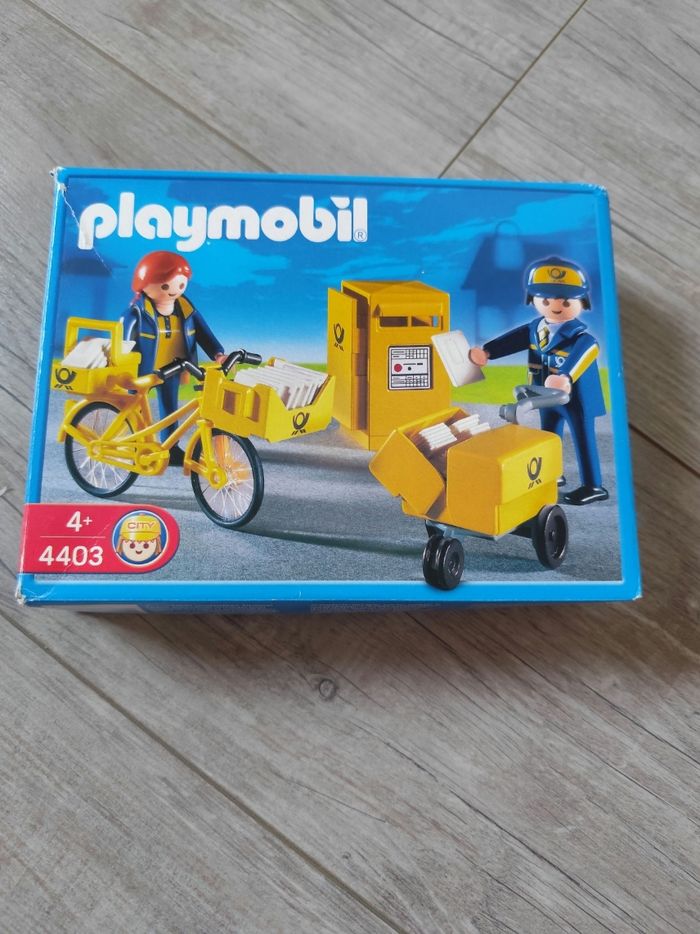 Postier boîte aux lettres playmobil