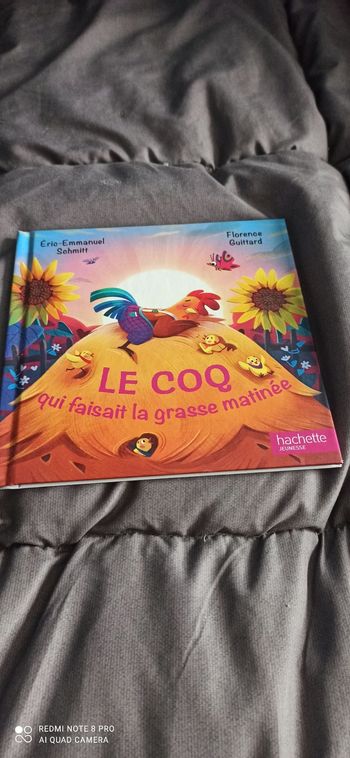 Livre le coq qui faisait la Grasse matinée
