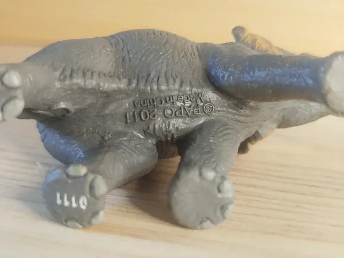 PAPO éléphanteau d'Asie Figurine Animal de la savane - photo numéro 4