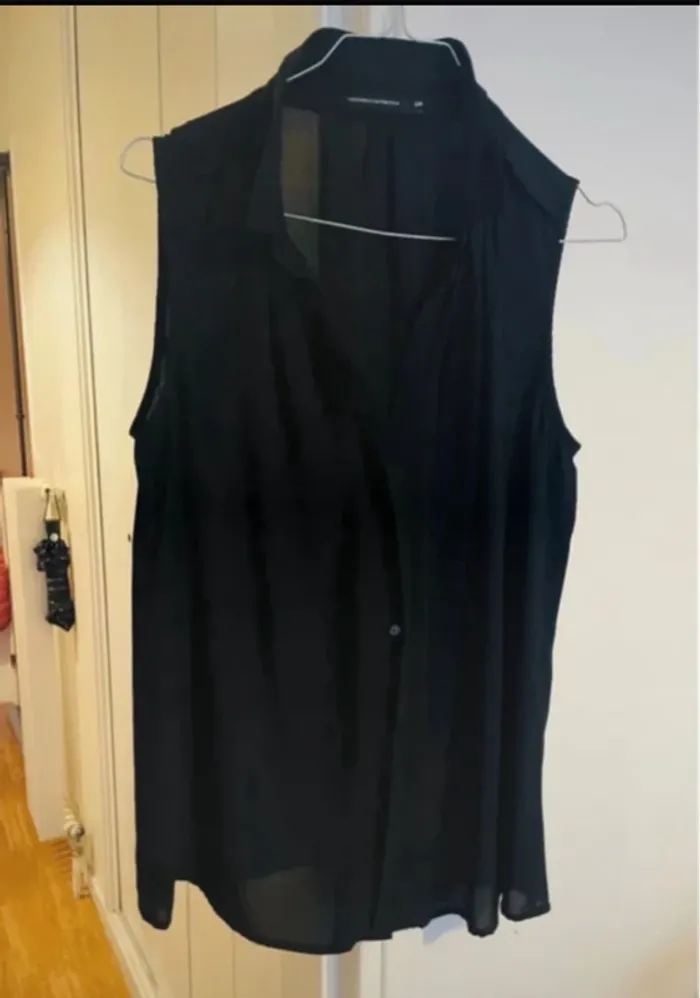 Chemise sans manche / top Monoprix autre ton - photo numéro 2