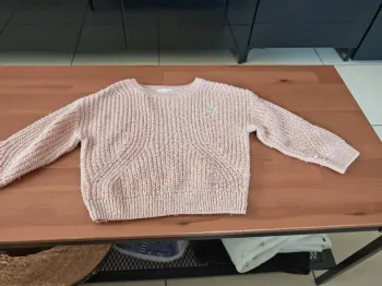 Pull rose Verbaudet 3 ans