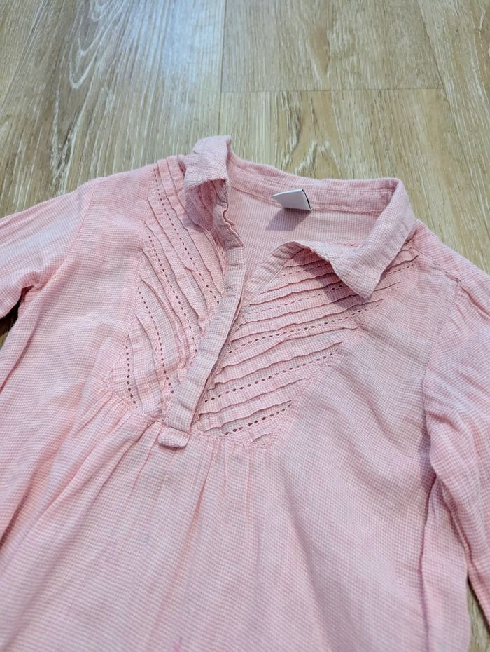 Chemise rose 3 ans bébé - photo numéro 2