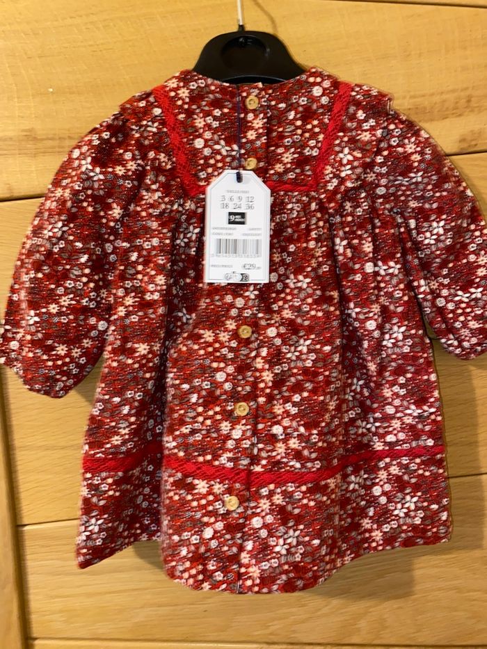 Robe bébé fille Sergent Major - 9 mois - Neuve avec étiquette - photo numéro 3