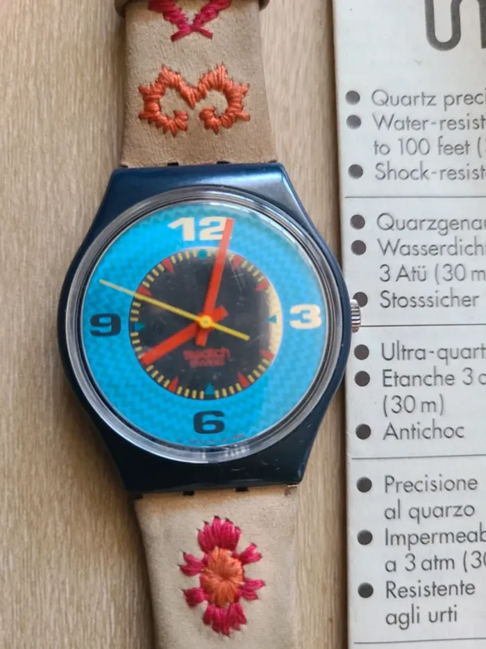 Swatch montre vintage - photo numéro 2