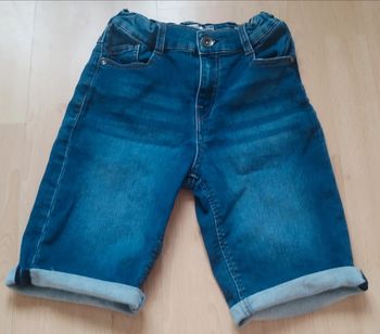 Short en jeans