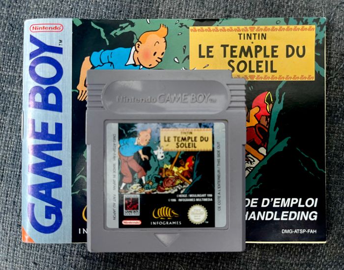 Tintin et le temple du soleil sur Game Boy