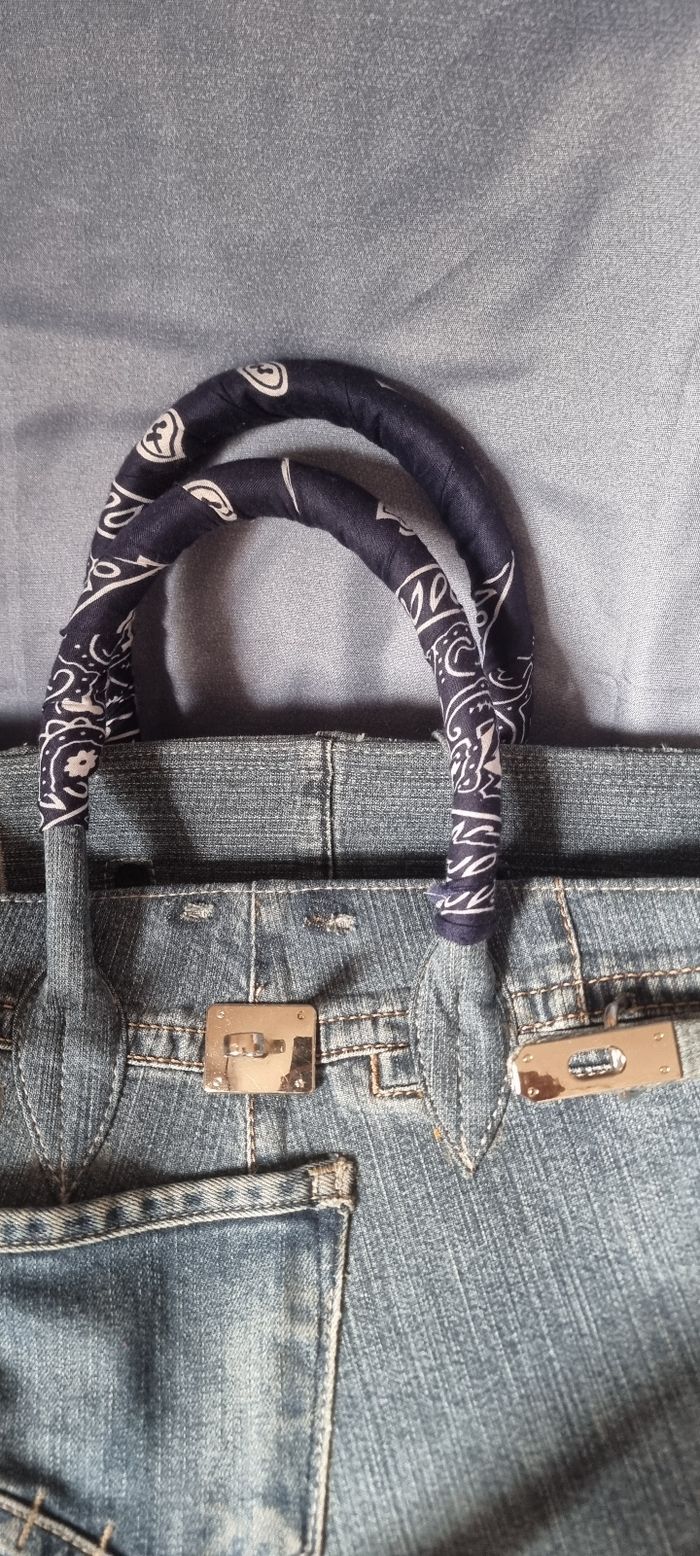 Grand Sac en Jean - photo numéro 3