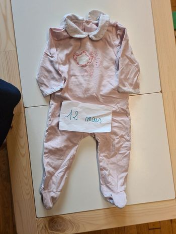 Pyjama été fille tao 12 mois