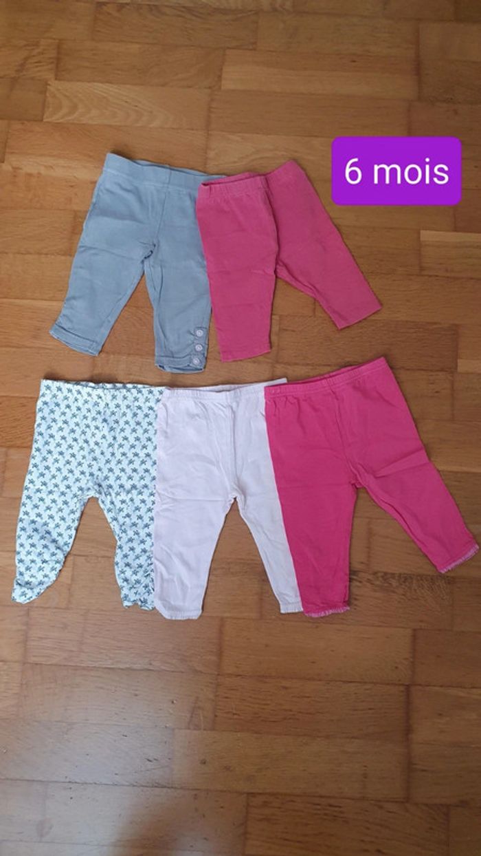 Lot de 5 leggings