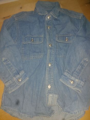 Chemise en jeans