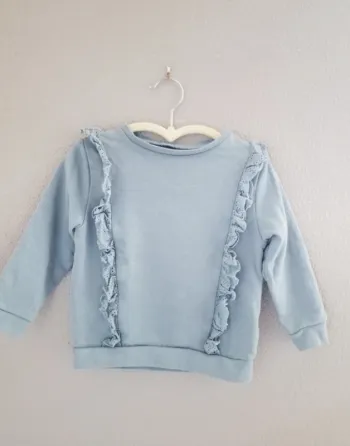 Sweat broderie anglaise 3 ans vertbaudet