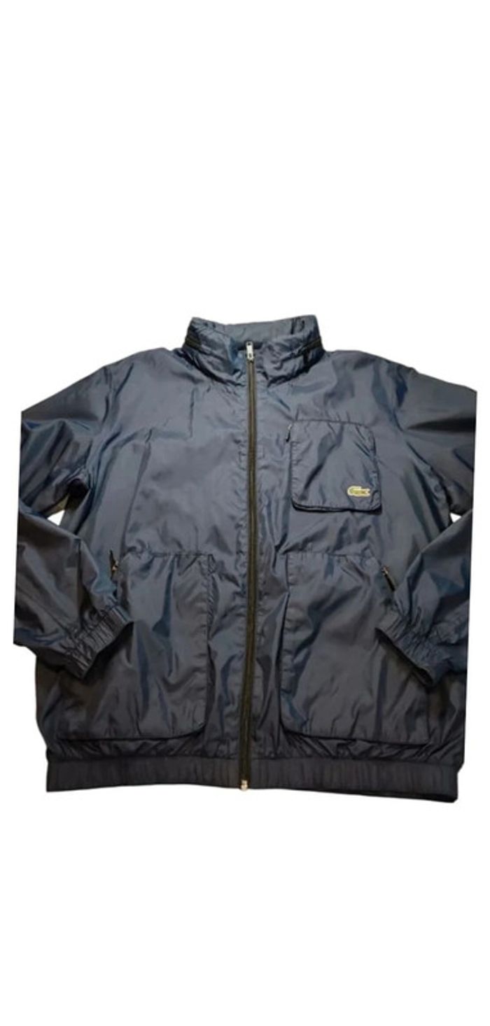Lacoste veste coupe vent vintage femme capuche