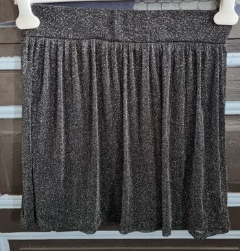 Jupe noir pailleté taille 40
