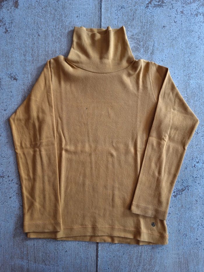 Lot de 2 sous-pulls cols roulés Petit Bateau - 5 ans - photo numéro 3
