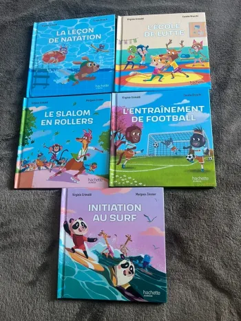Lot de 5 livres
