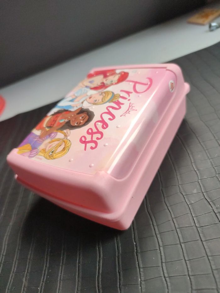 Boite à goûters Disney Princesse rose - photo numéro 2