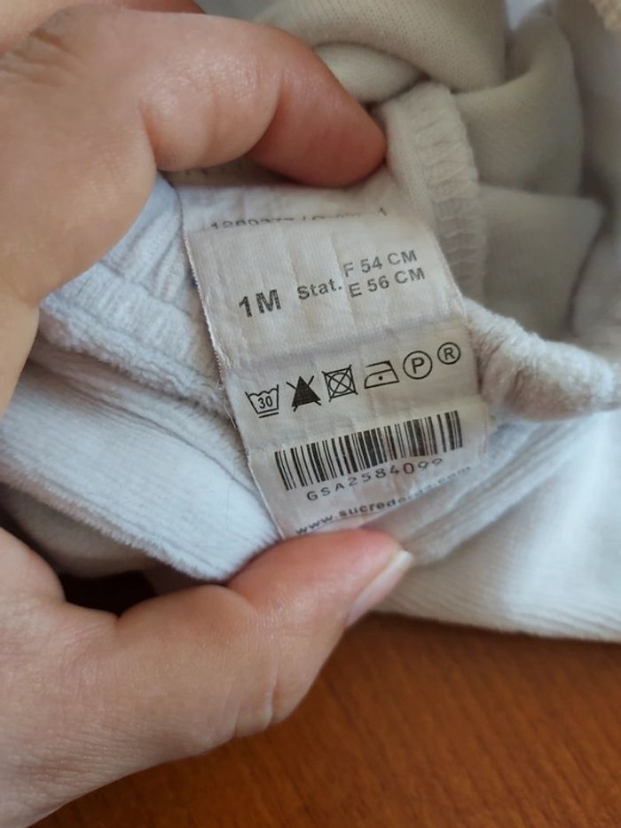 Pyjama bébé 1 mois - photo numéro 4