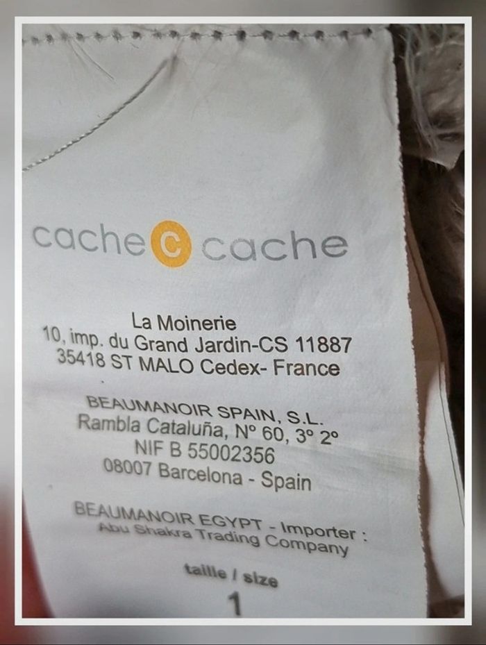 Pull chaud blanc - Taille 36 - Cache Cache - photo numéro 4