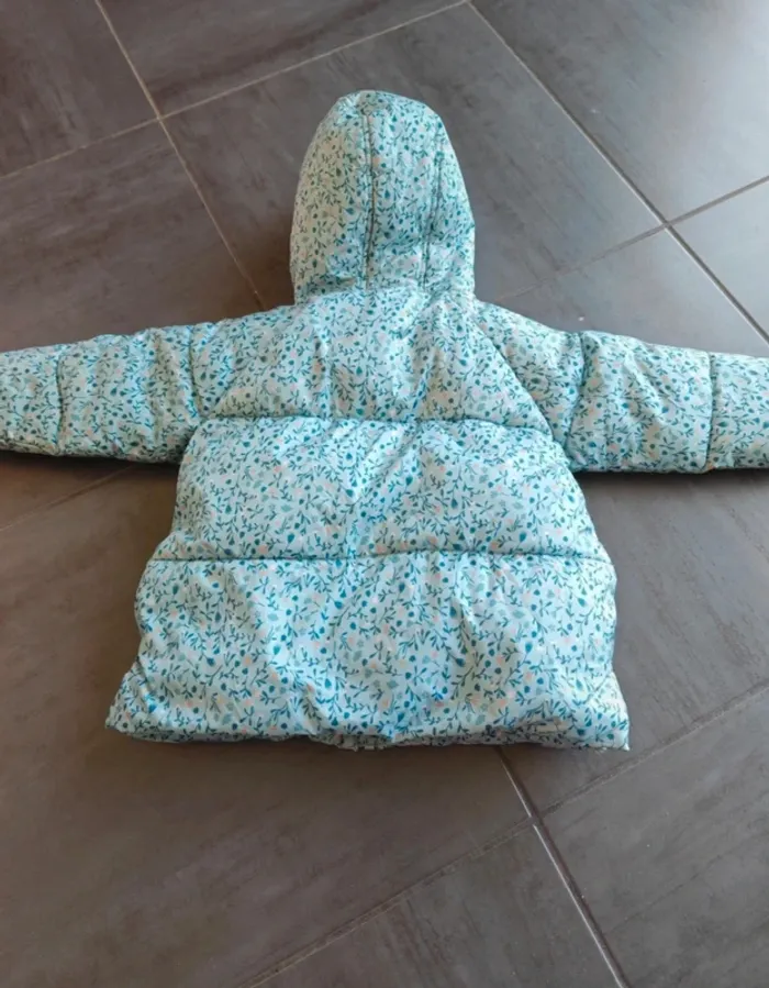 Veste doudoune 4 ans fille gémo - photo numéro 3