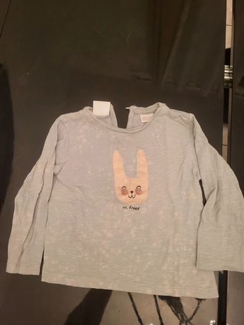 Haut zara gris 2 ans