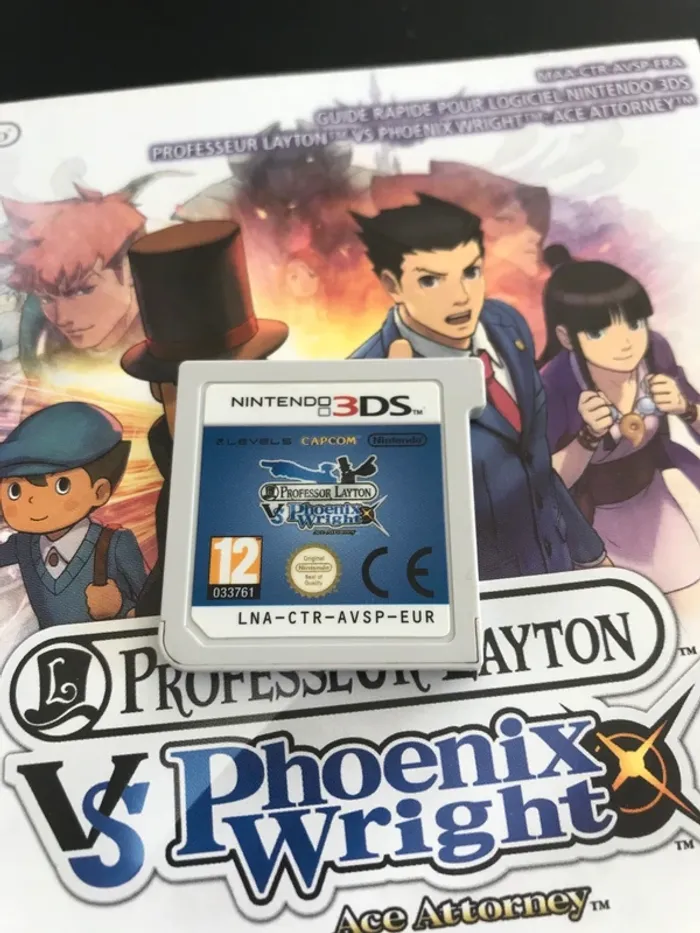 Professeur Layton vs Phoenix Wright : Ace Attorney Nintendo 3DS FR Complet - photo numéro 5