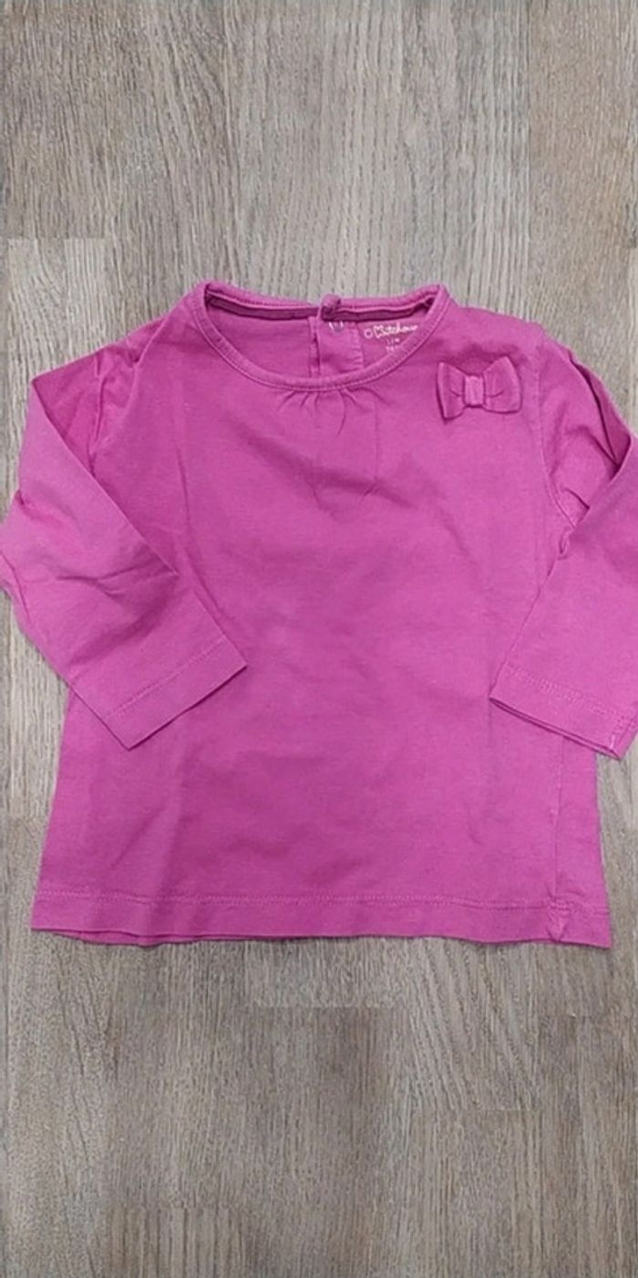 Lot tee-shirt manches longues - photo numéro 2