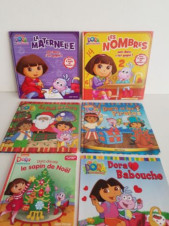 Livres Dora l'exploratrice Noël, maternelle
