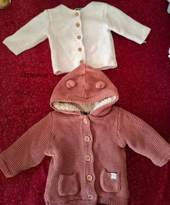 Lot de 2 gilets de 3 mois