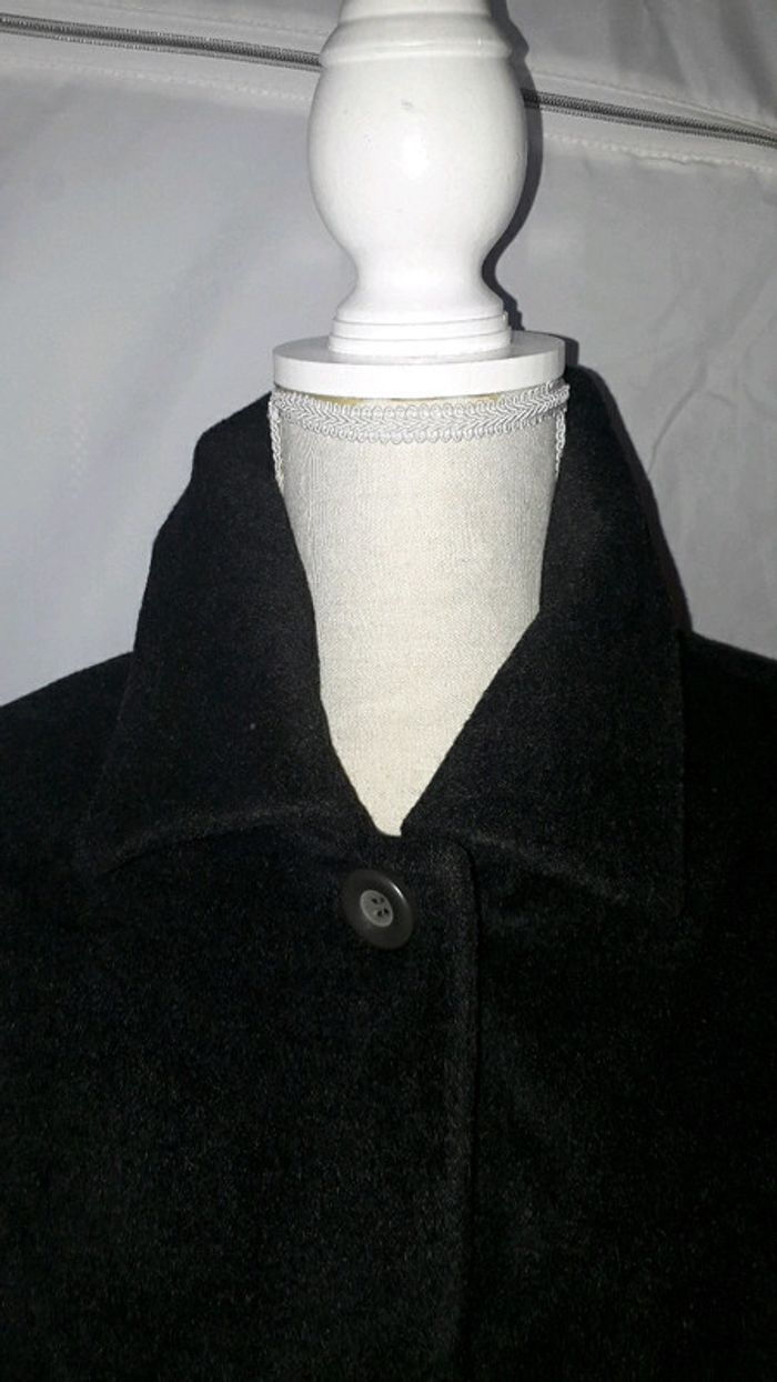 Manteau angora laine gris taille 2 - photo numéro 3