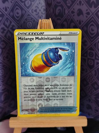 Mélange mutivitaminé reverse dresseur 142/203 évolution céleste