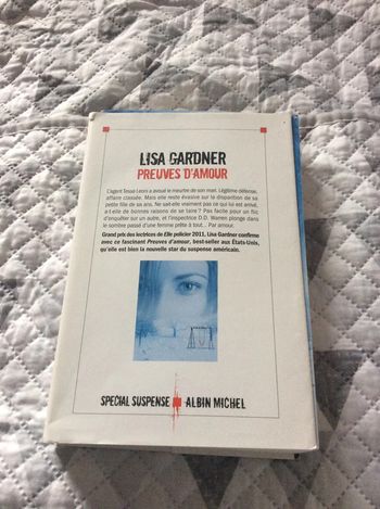 #Preuves d’amour Lisa Gardner