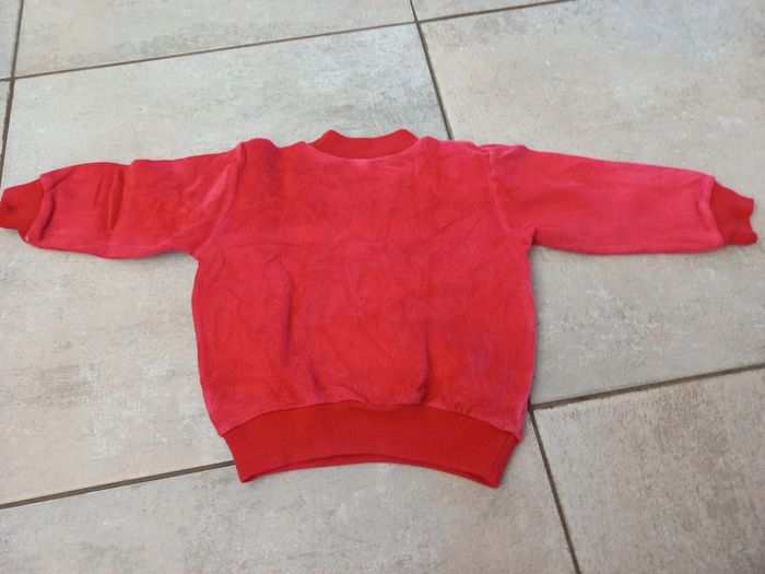 Haut de pyjama rouge Dinou 2 ans - photo numéro 2