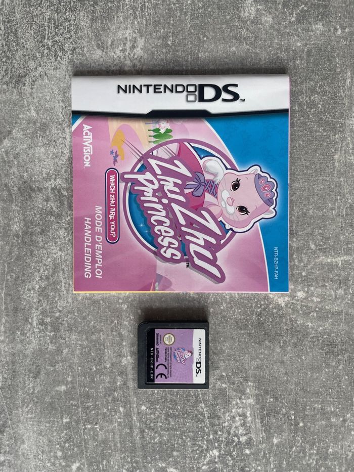 Jeu pour nintendo DS, Zhu Zhu princess en français.
