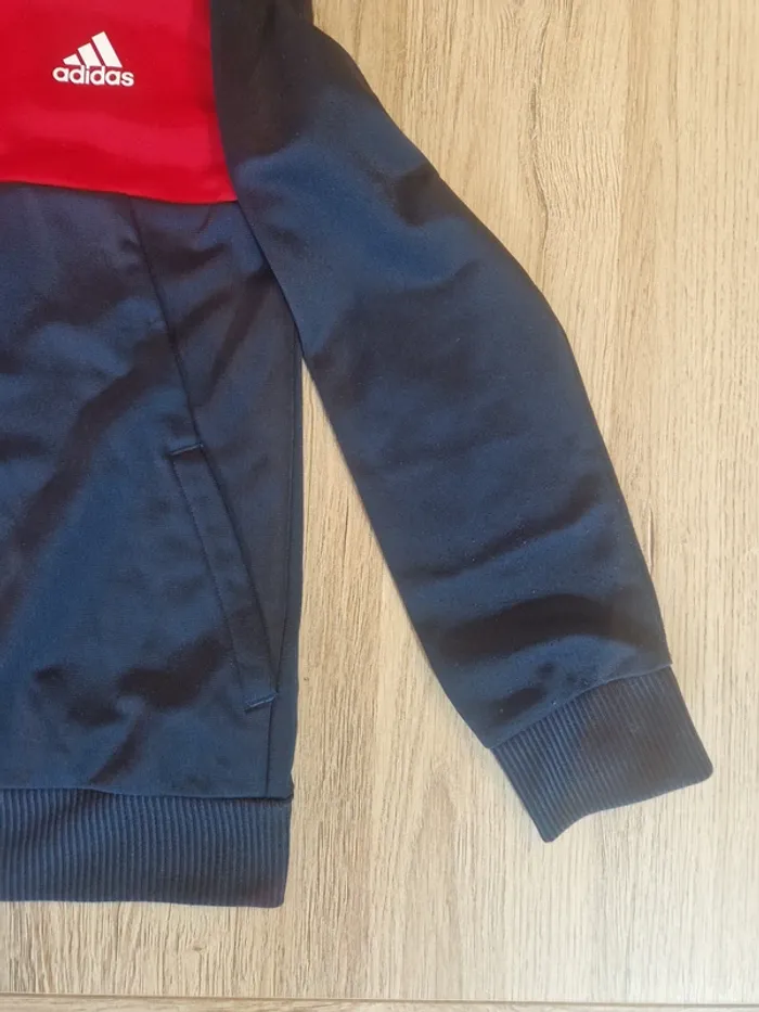 Veste zippée Adidas garçon 7 / 8 ans - photo numéro 8