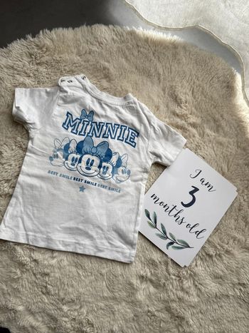T shirt Minnie mouse 3 mois Disney