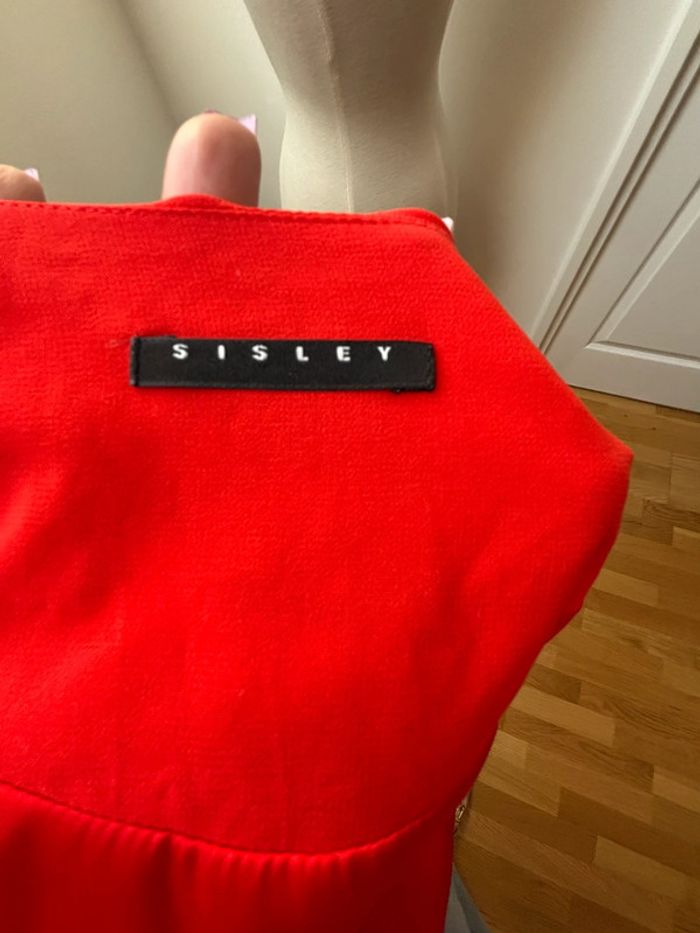 Sublime blouse volantée - Sisley - M - photo numéro 6