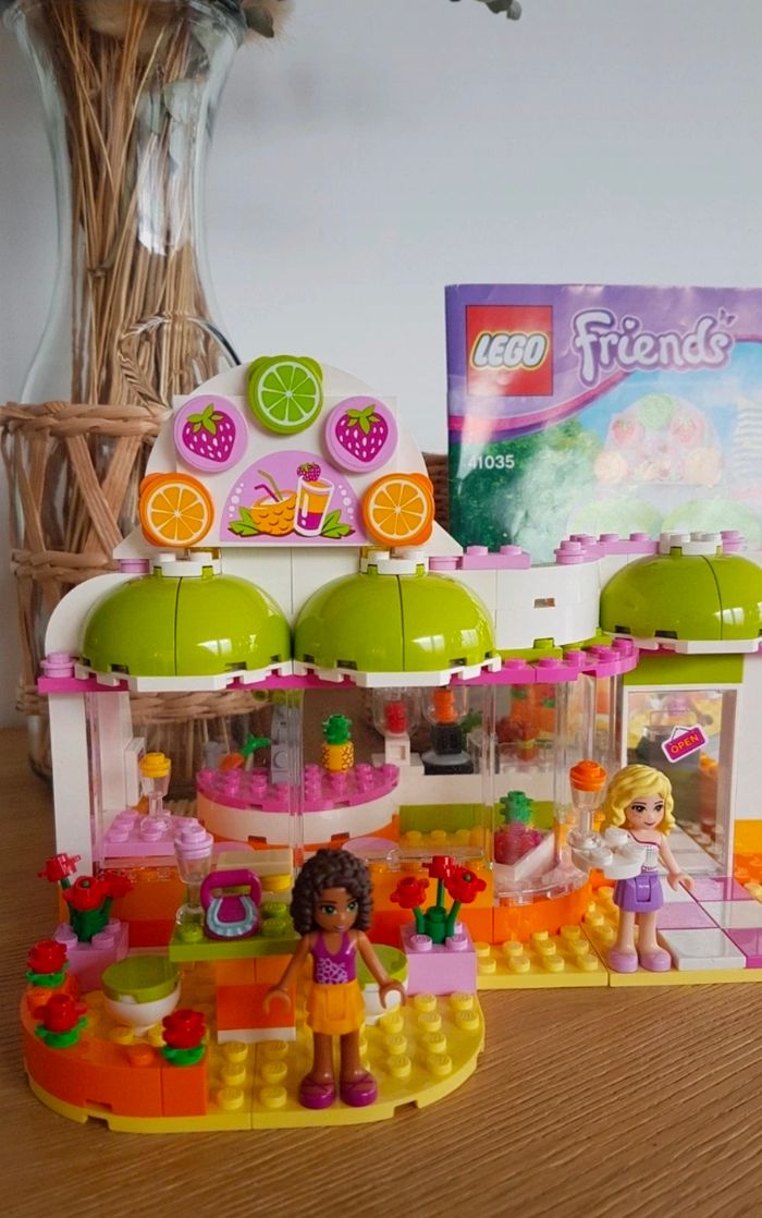 Lego friends 41035
Le bar à smoothies de heartlake city
Complet
Excellent état - photo numéro 2
