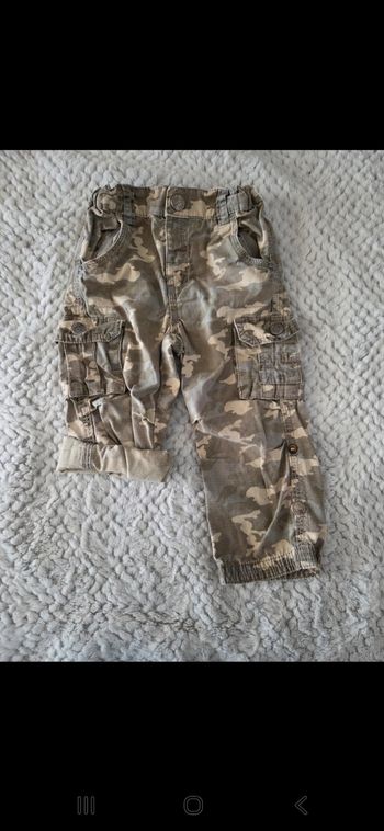 Pantalon treillis 24 mois