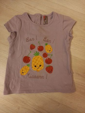 T-shirt MC fille 23 mois Orchestra