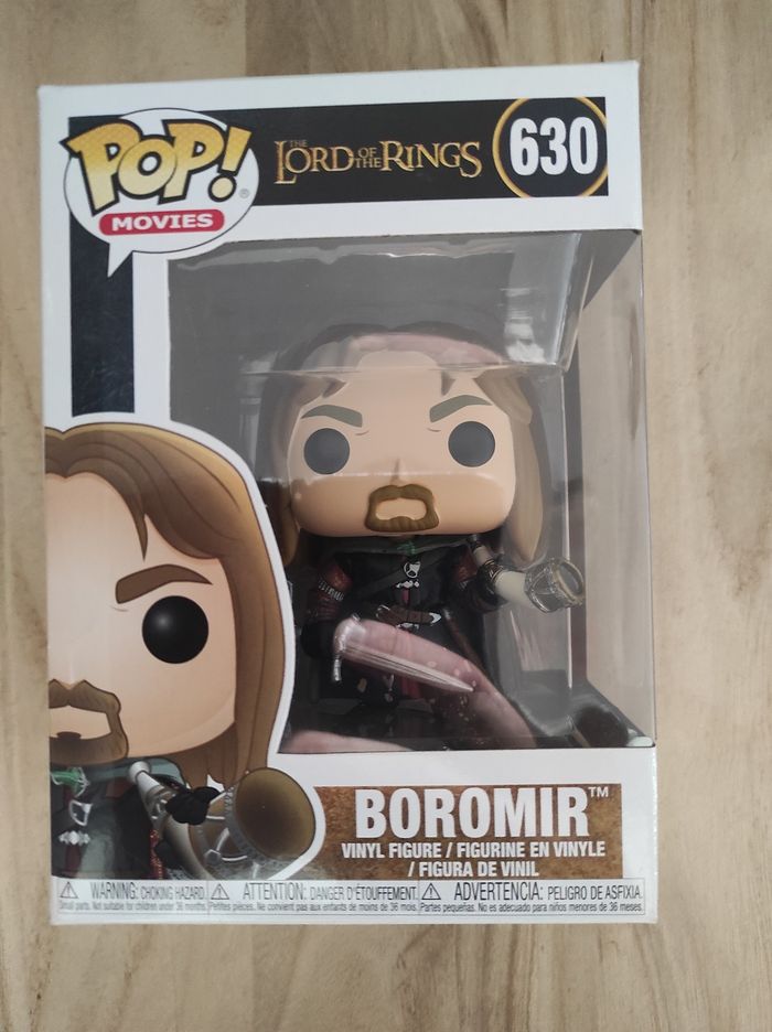 Figurine Funko pop Boromir 630 ( Le Seigneur des Anneaux )