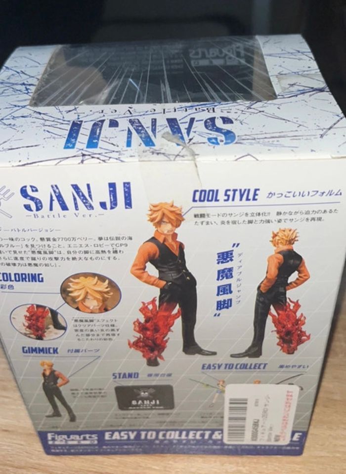 Figurine Figuarts ZERO One Piece Sanji Battle ver. Bandai - photo numéro 2