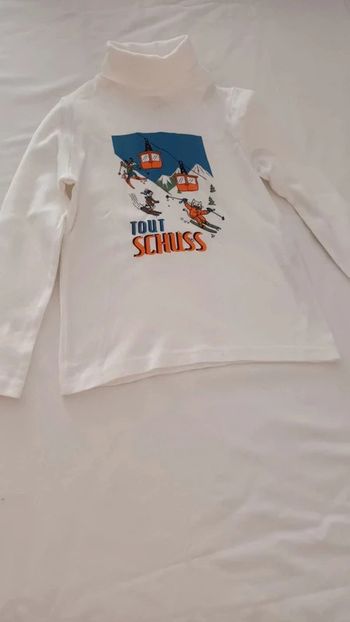 t-shirt col roulé