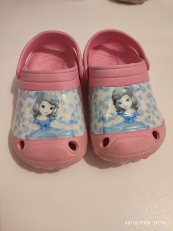 Sabot plastique princesse