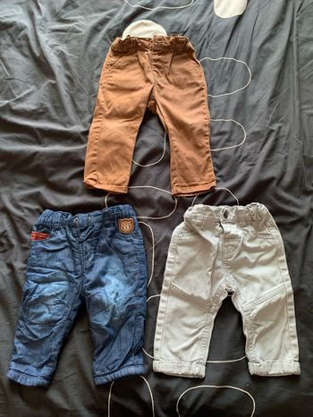 Lot de 3 pantalons 6 mois