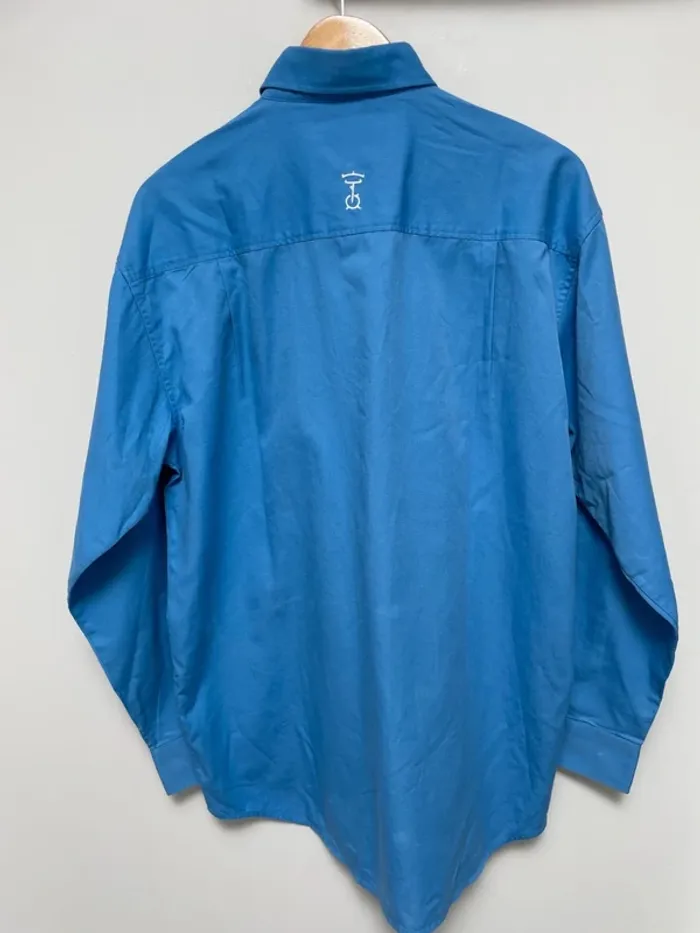 Blue shirt Tercio mens size L - photo numéro 6
