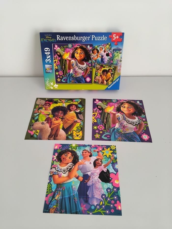 PUZZLE 49 Pièces x 3 Encanto Disney Complet - photo numéro 6