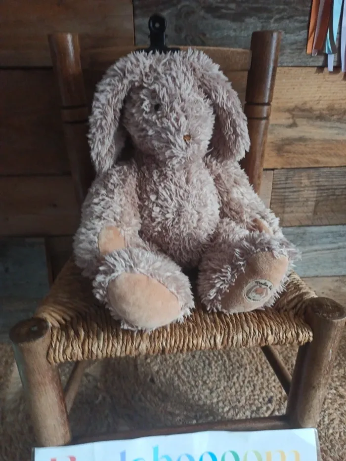 Peluche moulin roty lapin tbe - photo numéro 4